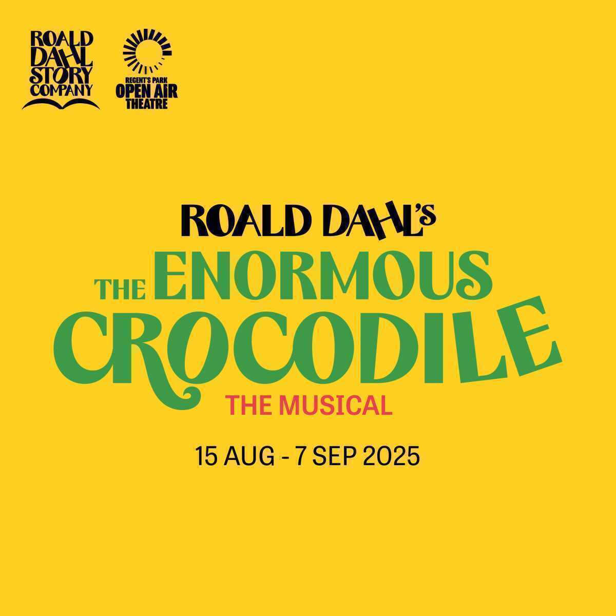 The Enormous Crocodile - Cheap Theatre Tickets - Regent's Park Open Air ...