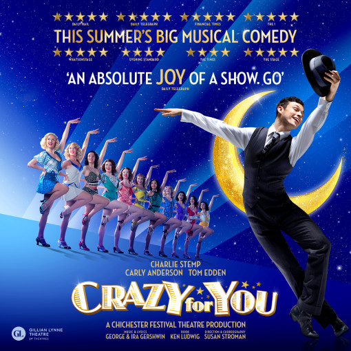 CRAZY FOR YOU transfers to the West End. Susan Stroman's acclaimed production to open at the Gillian Lynne Theatre from 24 June 2023