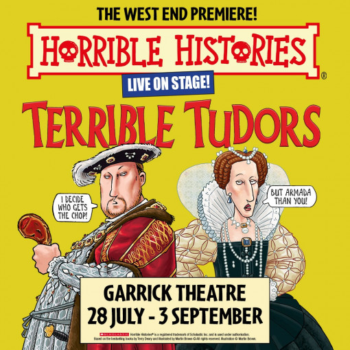 Birmingham Stage Company announces première of Horrible Histories - Terrible Tudors