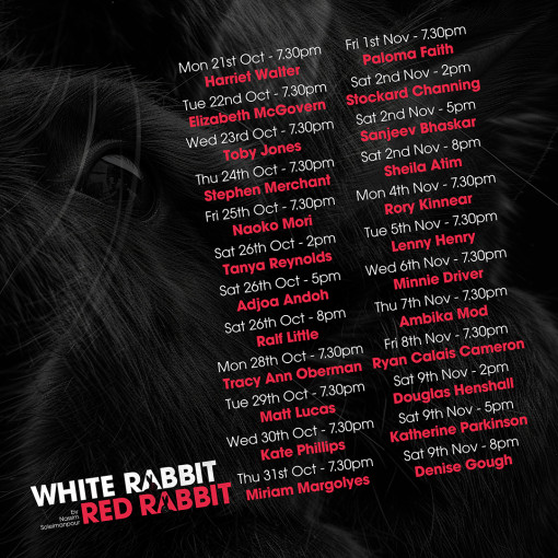 White Rabbit Red Rabbit White Rabbit Red Rabbit