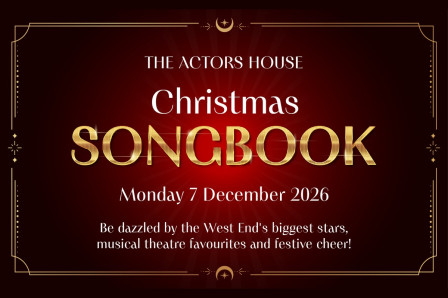 Artwork for The Actors House Christmas Songbook, Monday 7 December 2026