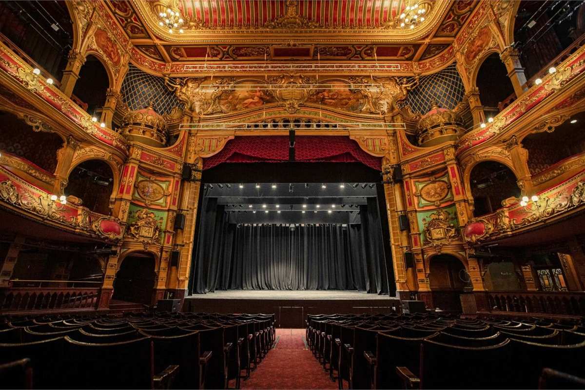 The auditorium and stage of Hackney Empire. Photo by Mark Senior