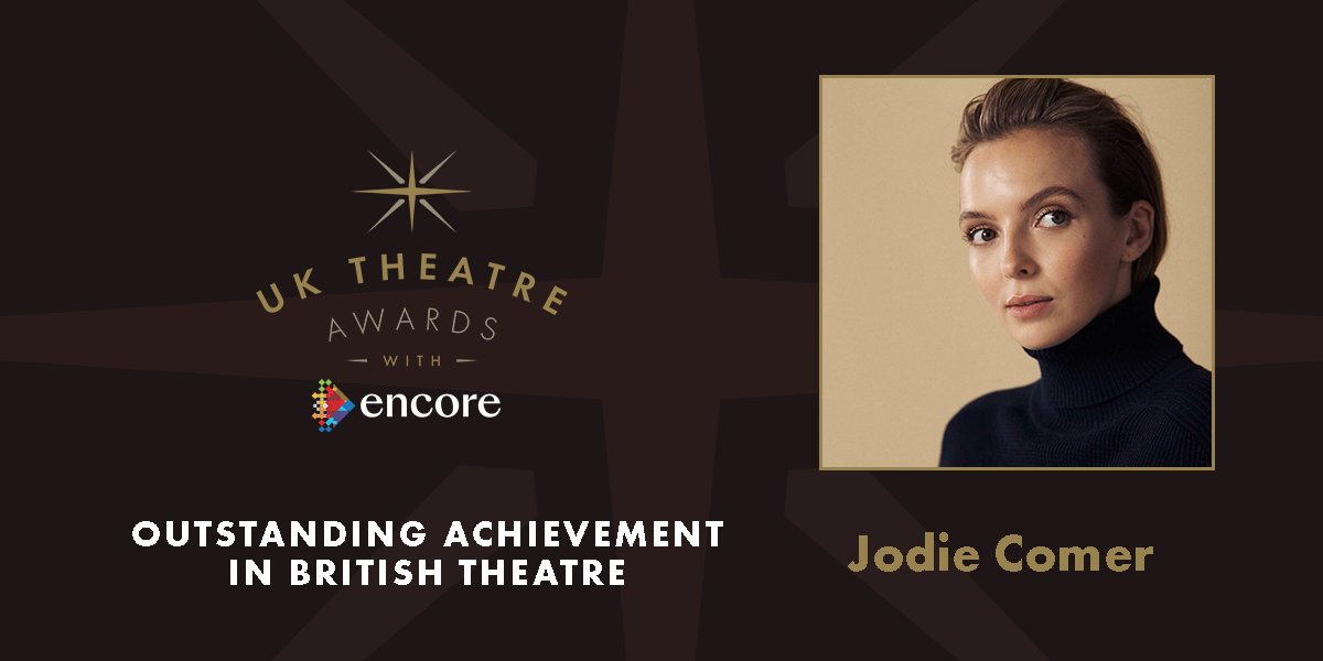 Jodie Comer on the UK Theatre Awards 2026 announcement for the Outstanding Achievement in British Theatre Award. Image courtesy of UK Theatre