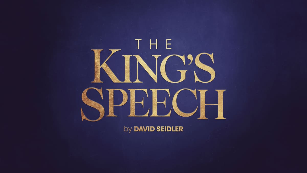 King's Speech UK tour 2027