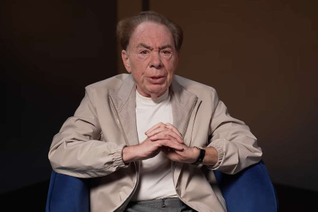 Andrew Lloyd Webber speaking to The Independent about his Mona Lisa musical, October 2026 (still from the video interview)