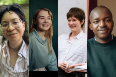 Cordelia Lynn, Carley Magee, Tolu Okanlawon and AJ Yi