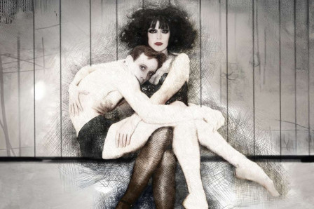 Edward Watson and Meow Meow in A Hunger Artist, coming to the Maria at the Young Vic