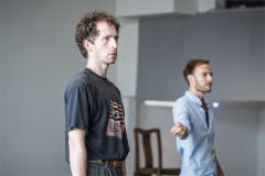 Rehearsals for A Tale of Two Cities. Photo by Marc Brenner
