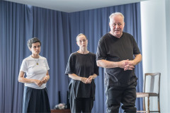Rehearsals for A Tale of Two Cities. Photo by Marc Brenner