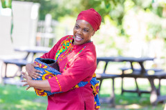 Elizabeth Peace as Narrator 3 in Anansi The Spider. Photo by Tyler Fayose