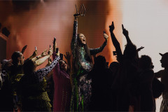 The company of ENO's Angel's Bone at the London Coliseum. Photo by Nirah Sanghani