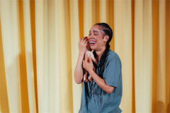 Pearl Mackie as Baby at Brixton House