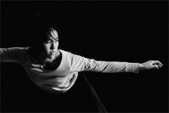 Faye Tan in rehearsal for Six Lethargies. Photo by Alex Storey