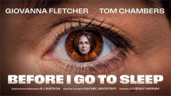 Before I Go To Sleep artwork billing Giovanna Fletcher and Tom Chambers