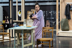 Lesley Joseph (Grandma) in rehearsal for Billy Elliot the Musical. Photo by Foteini Christofilopoulou