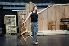 Liam Mower (Older Billy) in rehearsal for Billy Elliot the Musical. Photo by Foteini Christofilopoulou
