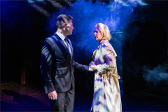 Kristofer Harding and Tricia Adele Turner in Blood Brothers. Photo by Jack Merriman
