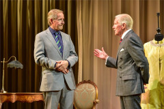 Matthew Cottle as The Milliner and David Robb as The Designer. Photo by Robert Day