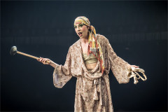 Lindsay Atherton as Fraulein Kost. Photo by Marc Brenner