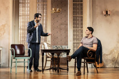 Shubham Saraf and Noof Ousellam in The Cherry Orchard. Photo by Johan Persson