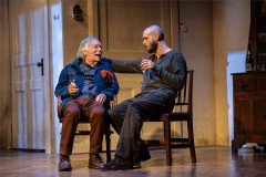 Jeff Rawle and Jack Riddiford in The Cherry Orchard. Photo by Johan Persson