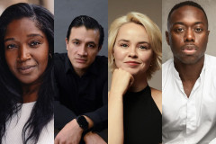 Rachel John, Dean John-Wilson, Katie Hall and Tosh Wanogho-Maud