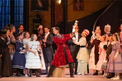 The party scene in English National Ballet's Nutcracker. Photo by ASH