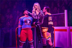 Sario Solomon, Diana Vickers and Jason Leigh Winter in Deep-Heat Rivalry. Photo by Mark Senior