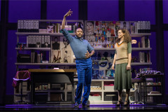 Matt Henry and Stevie Doc in The Devil Wears Prada The Musical. Photo by Matt Crockett