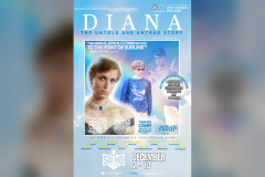 Poster artwork for Diana: The Untold and Untrue Story at SoHo Playhouse