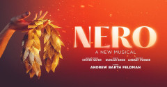 Key art for Nero, a new musical by Steven Sater and Duncan Sheik, at Southwark Playhouse Elephant