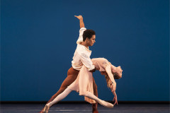 Marcelino Sambé and Sarah Lamb in Jerome Robbins's Dances at a Gathering, The Royal Ballet, 2020. Photo by Bill Cooper