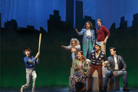 The company of the 2016 Lincoln Center Theater revival of Falsettos. Photo by Joan Marcus