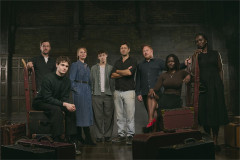 The new company of the one-part Harry Potter and the Cursed Child at the Palace Theatre. Photo by Matt Crockett