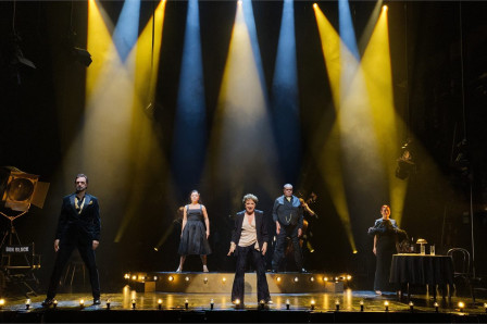 The company of Don Black's From The Heart at the Garrick Theatre. Photo by Eamonn B Shanahan