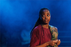 Sewa Zamba in Girls at the Young Vic. Photo by Helen Murray