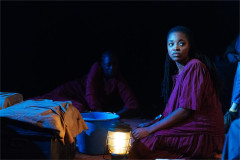 Sewa Zamba by lantern light in Girls. Photo by Helen Murray