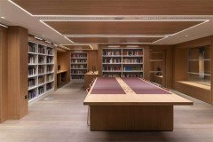 The Audre D. Carlin Reading Room at Shakespeare's Globe. Photo by James Newton