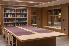 The Audre D. Carlin Reading Room in the new Research & Collections Centre. Photo by James Newton