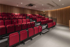 The Wolfson Lecture Theatre at Shakespeare's Globe. Photo by James Newton