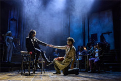 Fayth Ifil and Nathan Sykes in Hadestown. Photo by Brinkhoff-Moegenburg
