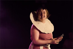 Ell Potter as Gertrude in HAM at Soho Theatre. Photo by Jonny Ruff