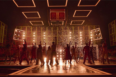 The company of Disney's High School Musical. Photo by Matt Crockett