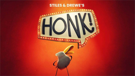 Artwork for Stiles and Drewe’s Honk! at the Barn Theatre, Cirencester
