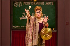 KayCee Stroh as Ms Darbus in Disney's High School Musical. Photo by Matt Crockett