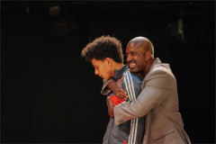 Leo Whitfield-Harris as Ted and Gershwyn Eustache Jnr as Ken in Ilford Boy. Photo by Helen Murray
