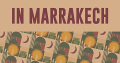 Artwork for In Marrakech, a new musical by Kate Marlais and Alex Young