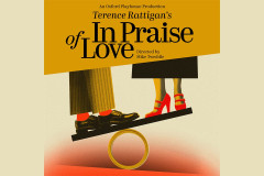 Artwork for Terence Rattigan’s In Praise of Love at Oxford Playhouse, directed by Mike Tweddle