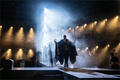 Bob Harms as Caiaphas in Jesus Christ Superstar at the London Palladium. Photo by Johan Persson