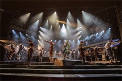 The full company of Jesus Christ Superstar at the London Palladium. Photo by Johan Persson